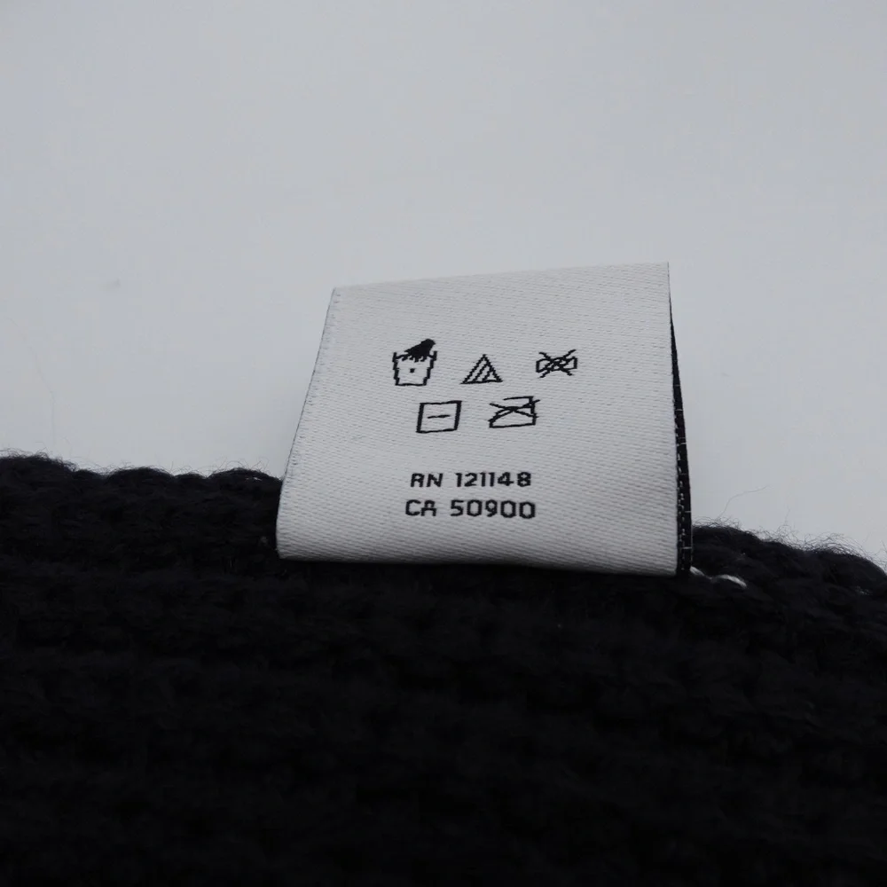 NEW Calvin Klein Men's Chunky Wave Knitted Scarf S14311 Navy Blue $55 MSRP